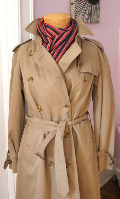 vintage trenchcoat burberry|authentic burberry trench coat.